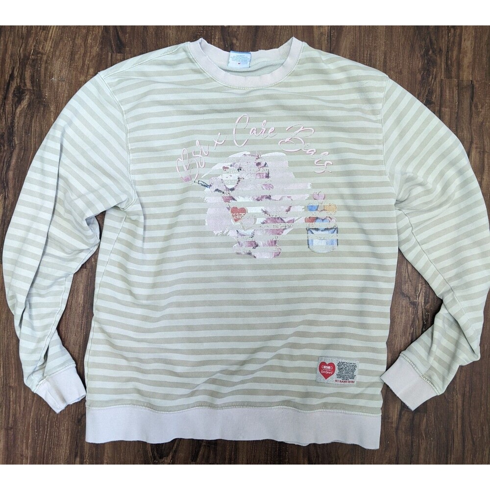BSR by Samii Ryancarebears  love-a-lot bear sweatshirt size large grunge